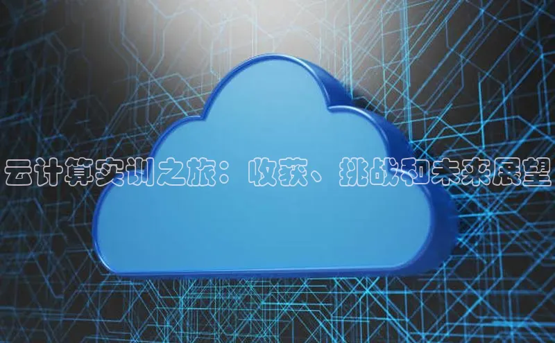 意昂4登录梯哥哥科技云计算实训之旅：收获、挑战和未来展望