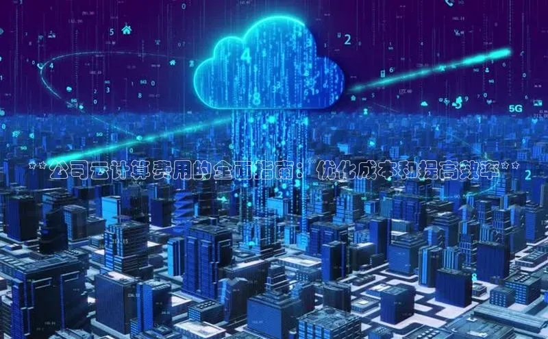 EON体育4百度人工翻译**公司云计算费用的全面指南：优化成本和提高效率**