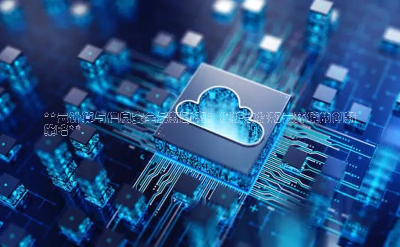 EON体育4登录百度智能门户**云计算与信息安全最新动态：保护数据和云环境的创新
策略**